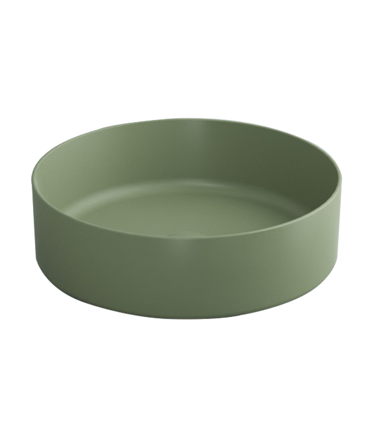 Cielo SHUI COMFORT 綠色橢圓型台上盆