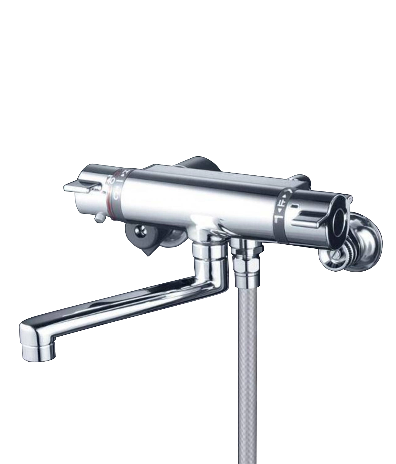 KVK KF800TES : Thermostat Mixing Faucet with 3-Way One-Stop E 
